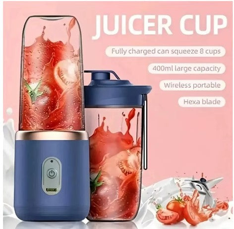BlendGo Portable Blender | 6-Blade USB Smoothie Maker