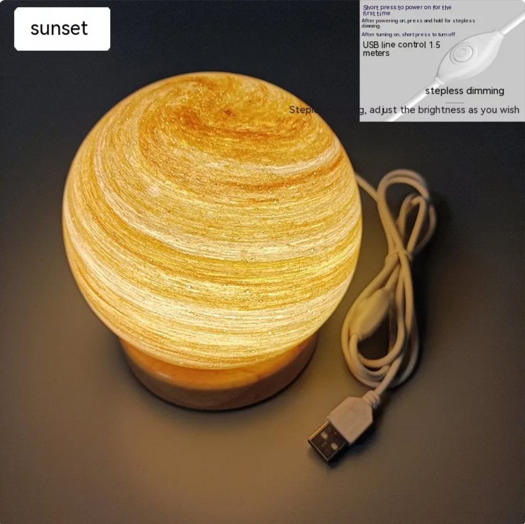 Lantern Sunset Table Lamp - Rainbow Atmosphere Night Light