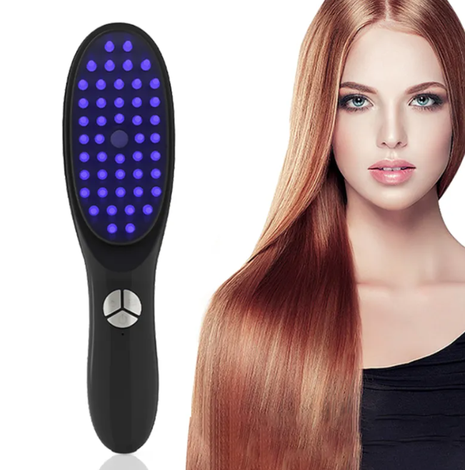 Electric Scalp Massager Comb | Relaxing Head Massage Brush